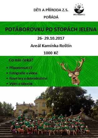 Potáborovka Po stopách jelena
